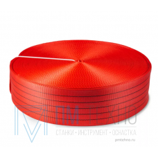 Лента текстильная для ремней TOR 50 мм 7500 
кг (красный) (Q)