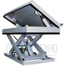 Стол подъемный стационарный 150 кг 415-880 мм 
TOR SPT150 с опрокидывающейся платформой