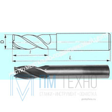 Фреза Концевая d10,0х25х 70 ц/х Р6М5 Z=4