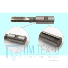 Метчик М22,0 (2,5) машинный Р6М5 Н1 с ц/х d 25мм для глух. отв. специальный (без маркировки марки стали)