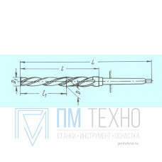 Развертка d32,0x21,0х190х345 к/х котельная машинная Р12 КМ3