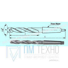 Сверло d 30,8  к/х Р18